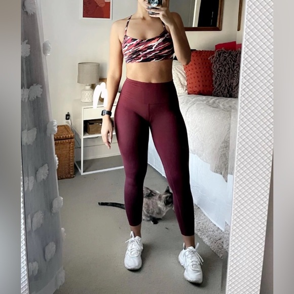 Lululemon Align HR leggings 28” Red Merlot - Picture 1 of 7